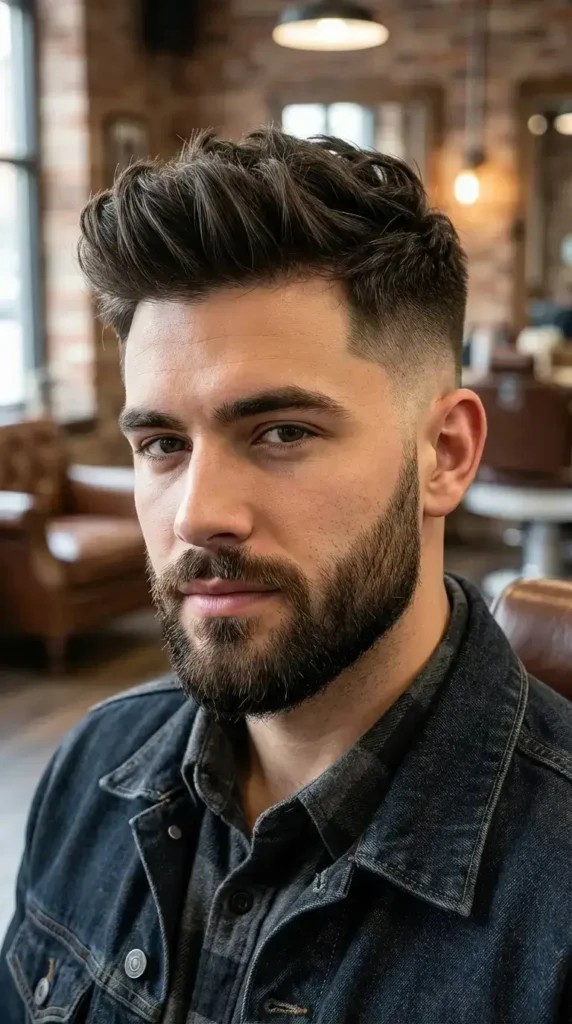 Skin Fade with Beard