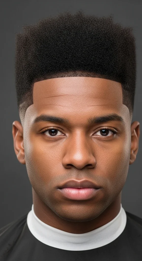 Afro High and Tight (Black Men)