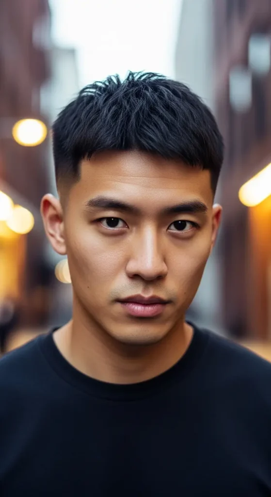 Asian Buzz Cut