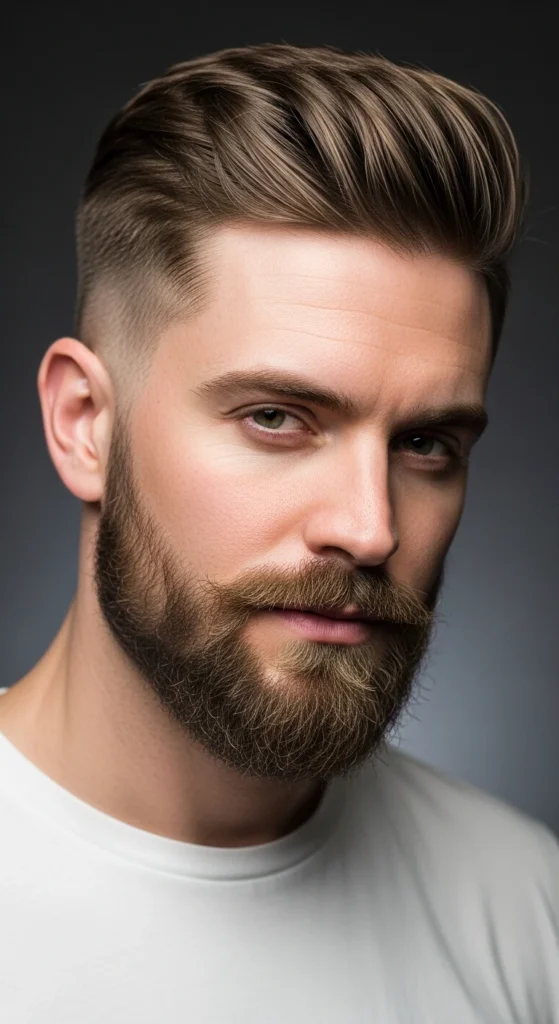 Brush Cut (#5–#6) + Goatee