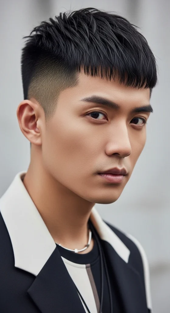 Caesar Cut for Thin Hair