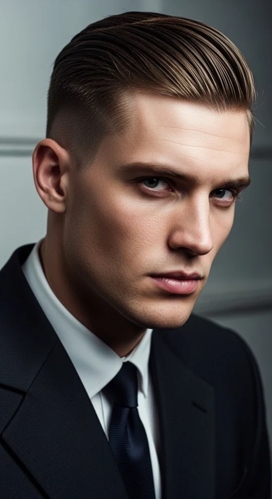 Classic Undercut Slick Back