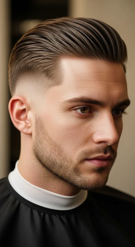 Drop Fade Slick Back