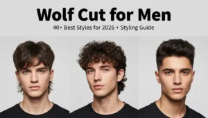 Wolf Cut for Men: 40+ Best Styles for 2026 + Styling Guide