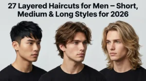 27 Layered Haircuts for Men – Short, Medium & Long Styles for 2026