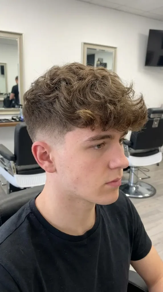 Fluffy Fringe with Mid Taper