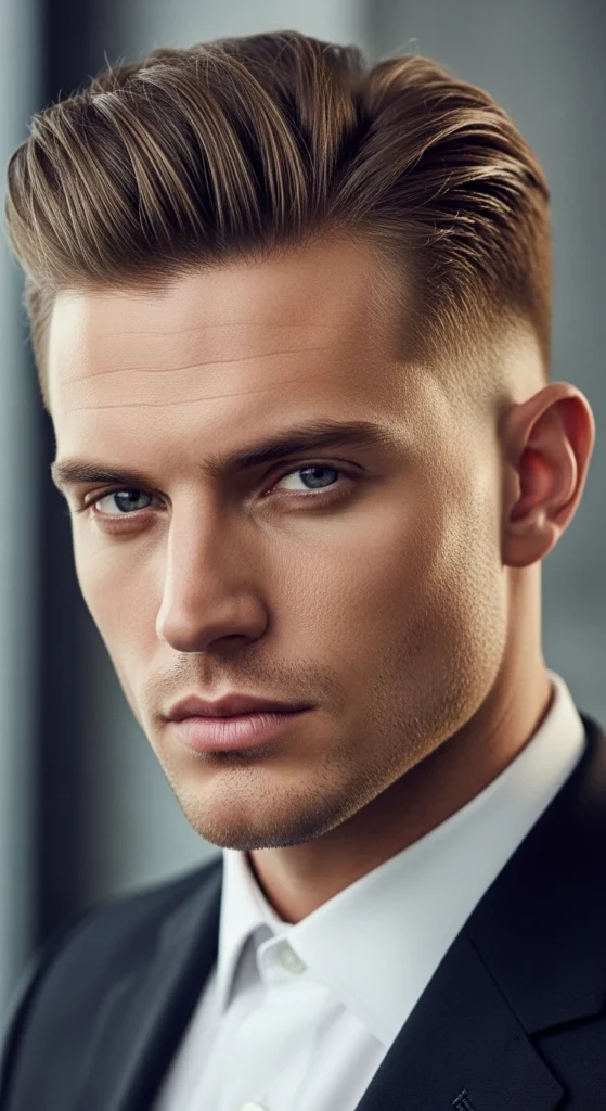 High Taper Slick Back