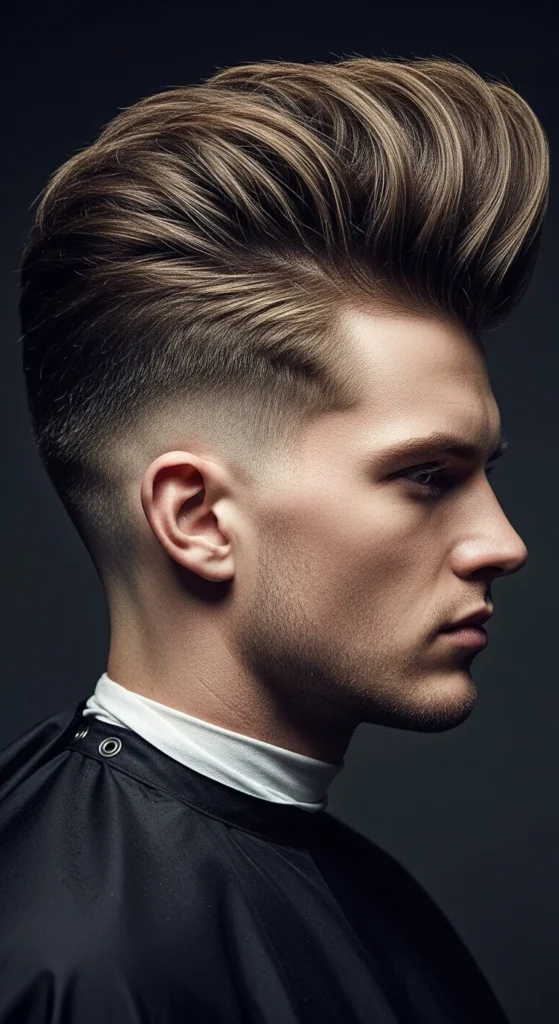 Long Textured Quiff