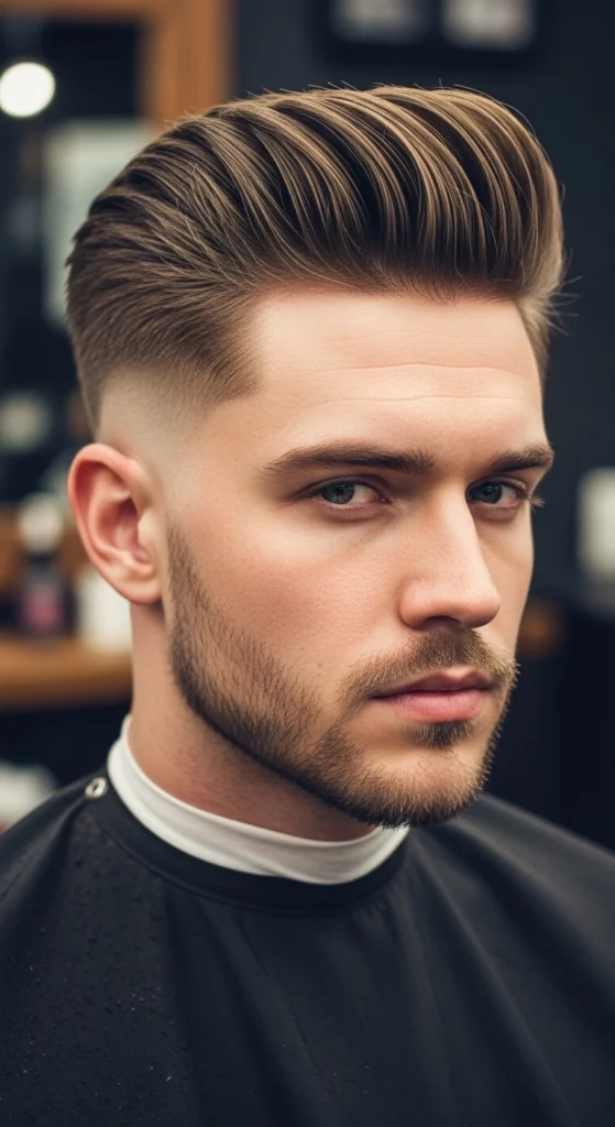 Low Fade Pompadour