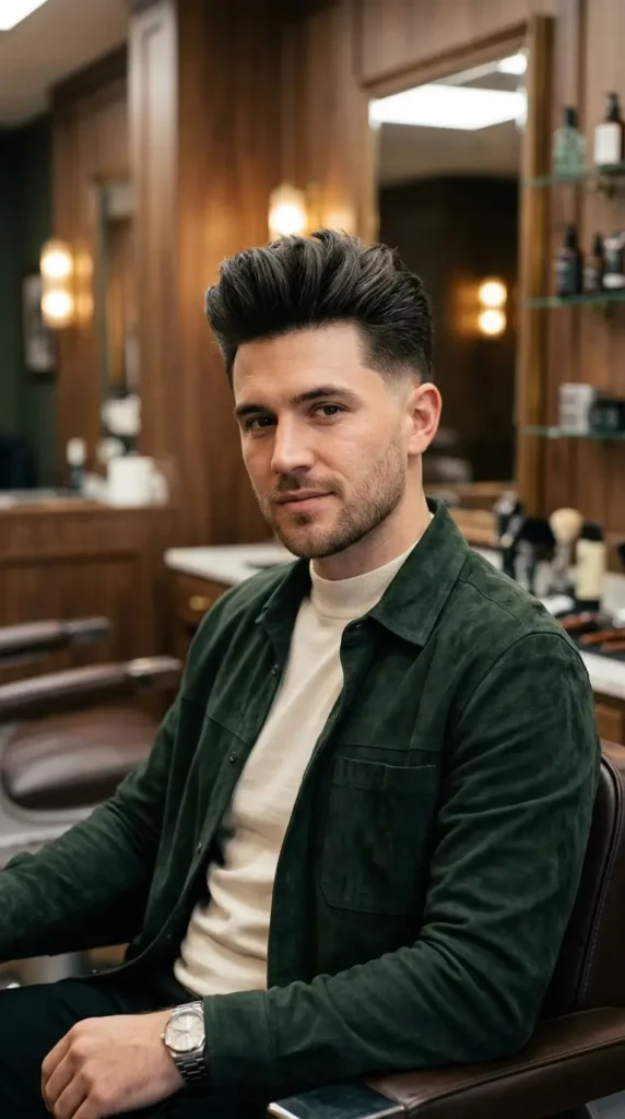 Faux Hawk Quiff