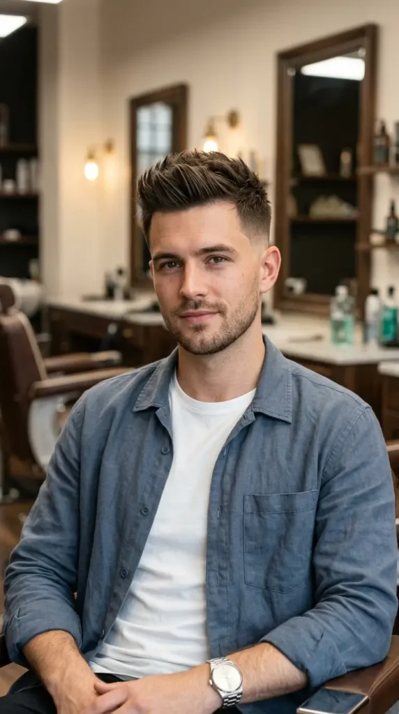 Faux Hawk for Fine Straight Hair