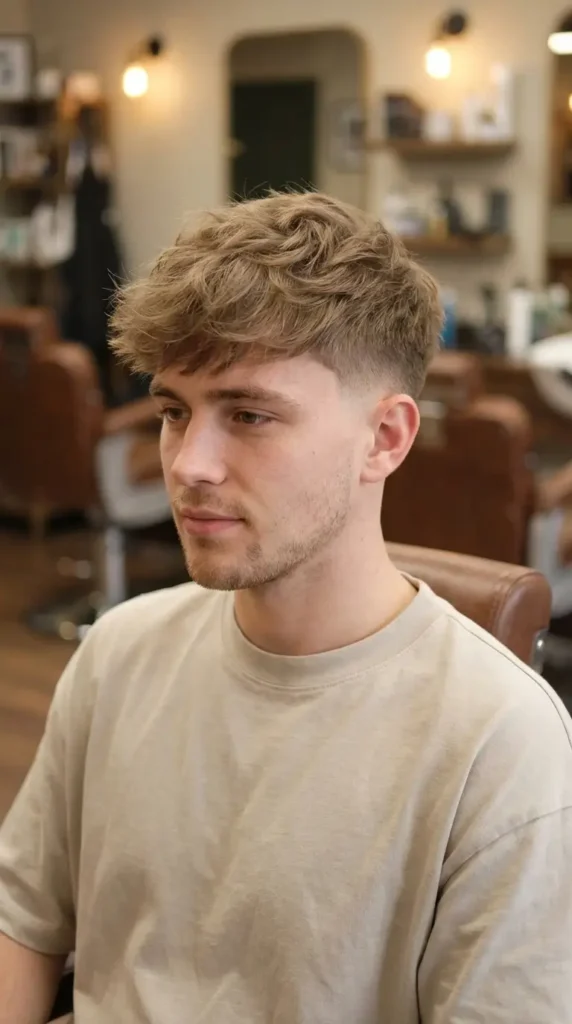 Fluffy Fringe with Low Taper