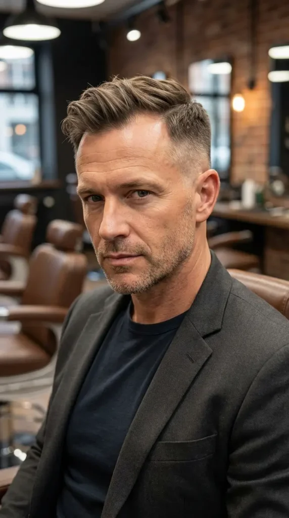 Skin Fade with Receding Hairline