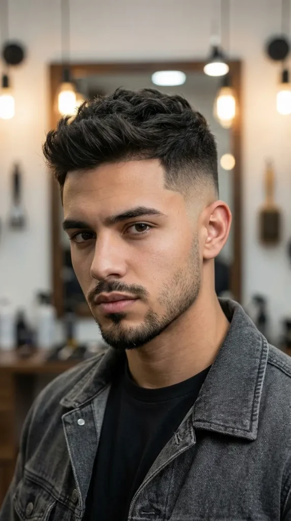 Skin Fade with Goatee