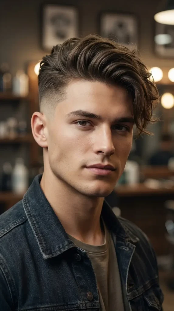 Skin Fade Long on Top