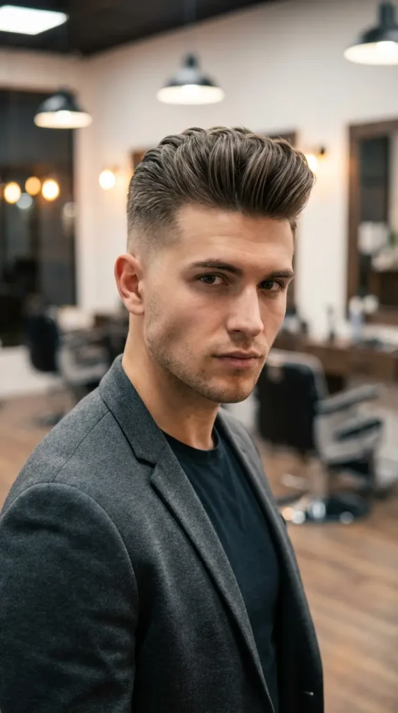 Skin Fade Pompadour
