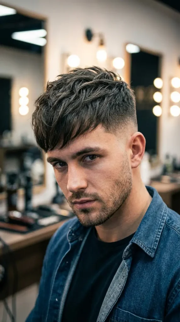 Textured Fringe High Taper