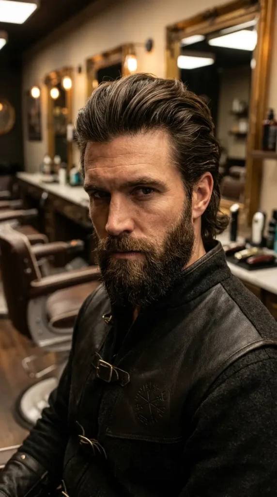 Extra Long / Viking Slick Back