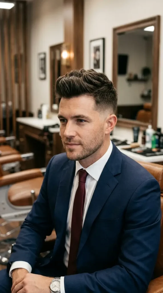 Business Faux Hawk