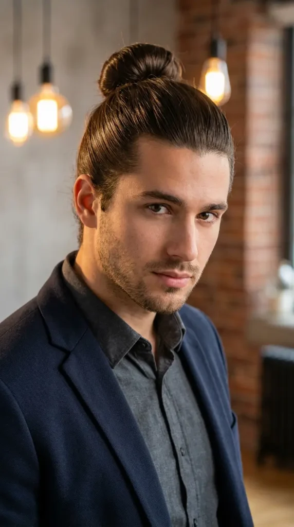 The Classic Full Man Bun