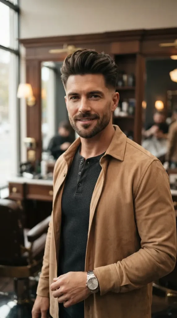Stubble Pompadour