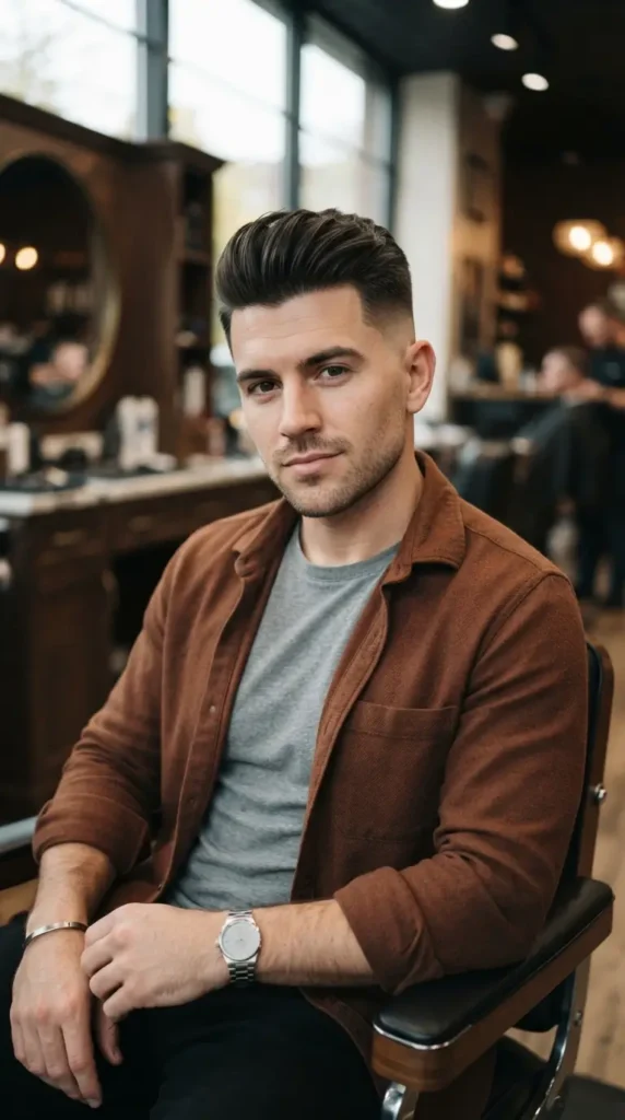 High and Tight Pompadour