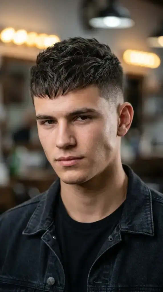 Crew Cut with Undercut