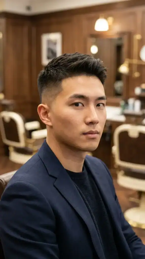 Crew Cut for Asian Hair