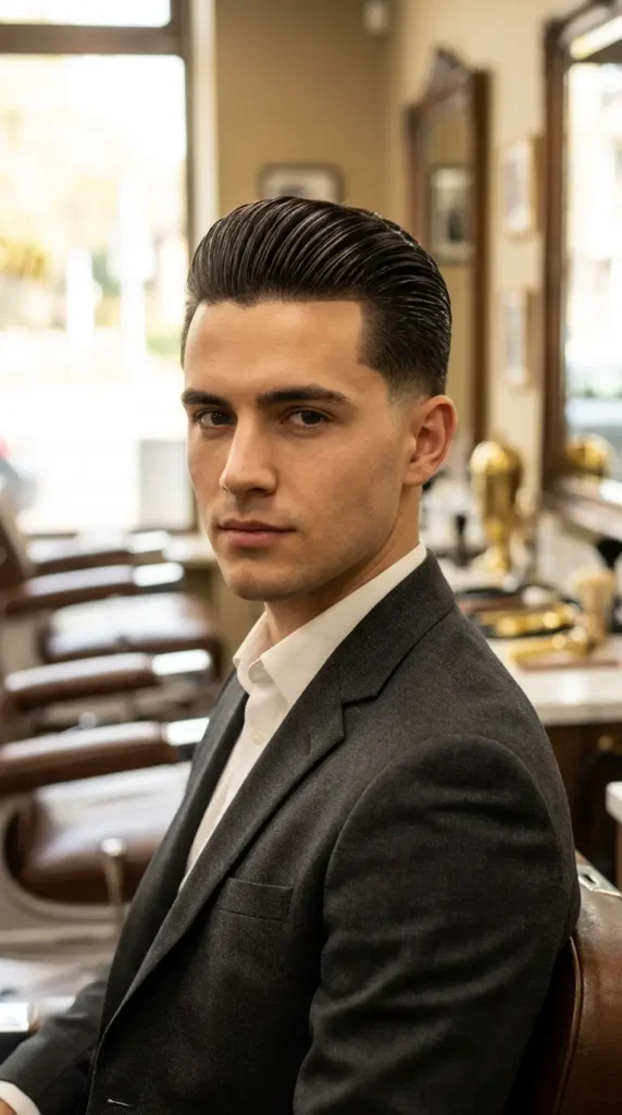Polished Slick Back