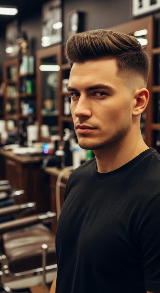 Medium High and Tight Haircut