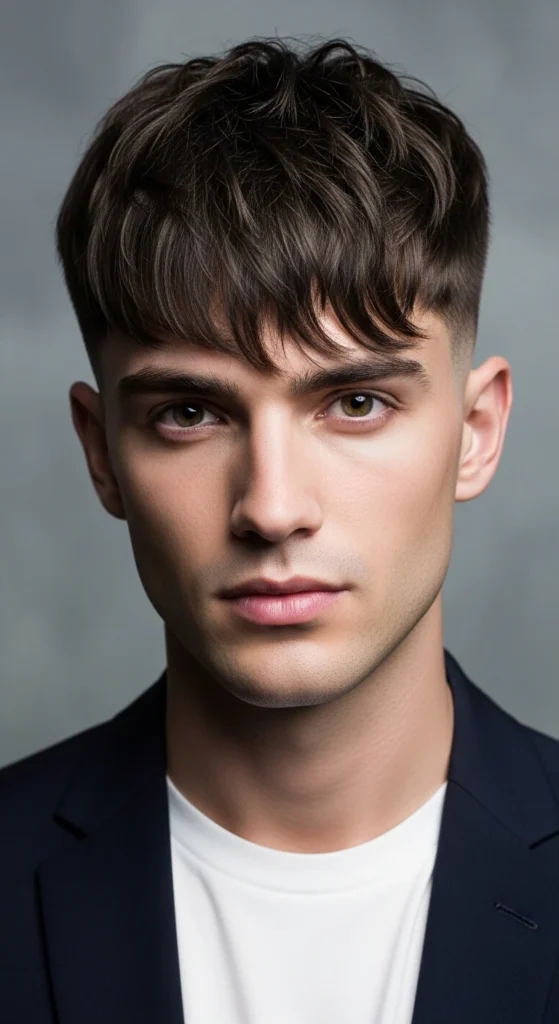 Medium Length Messy Fringe