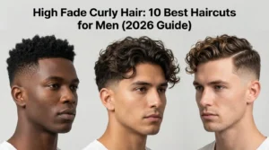 High Fade Curly Hair