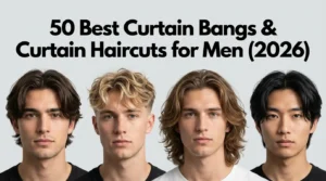 Curtain Bangs & Curtain Haircuts for Men (2026)