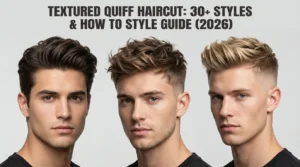 Textured Quiff Haircut