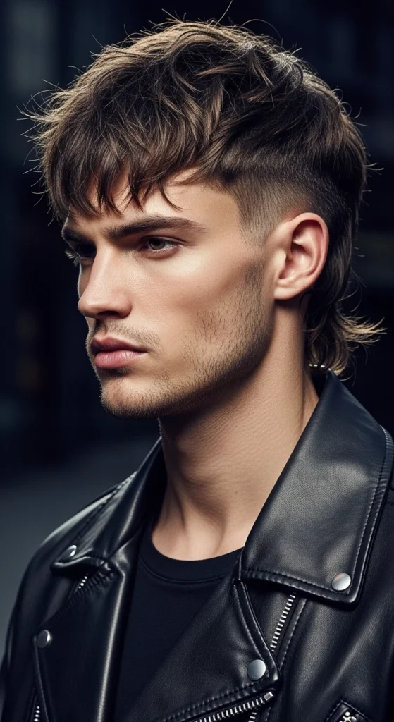Messy Fringe Mullet (Modern Take)