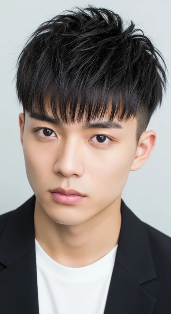 Messy Fringe for Straight Hair