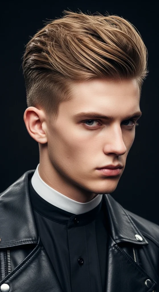 Messy Fringe with Undercut