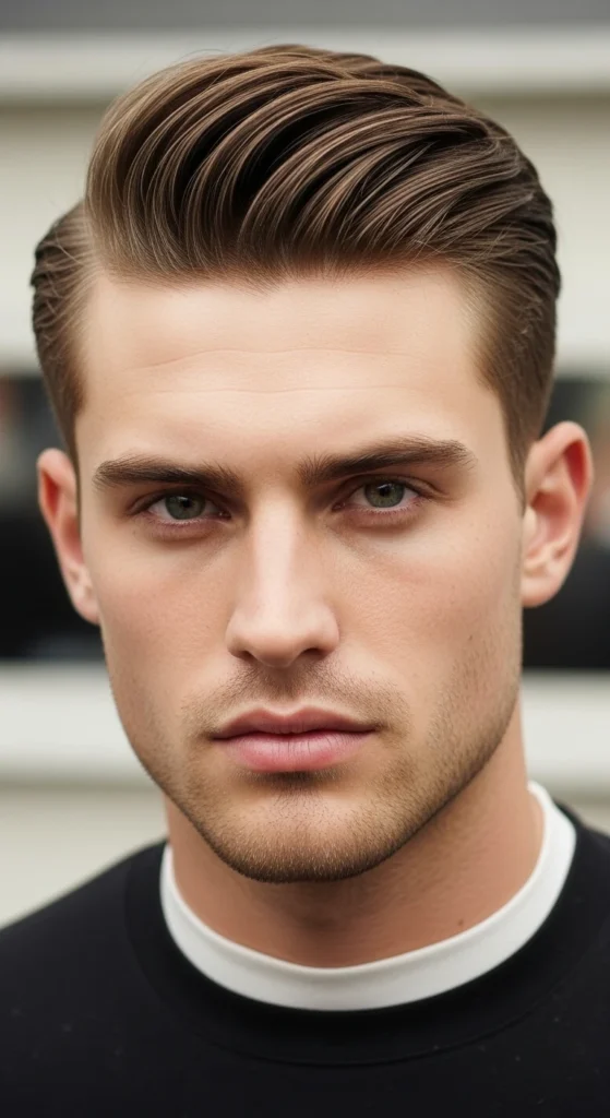 Mid Taper Slick Back