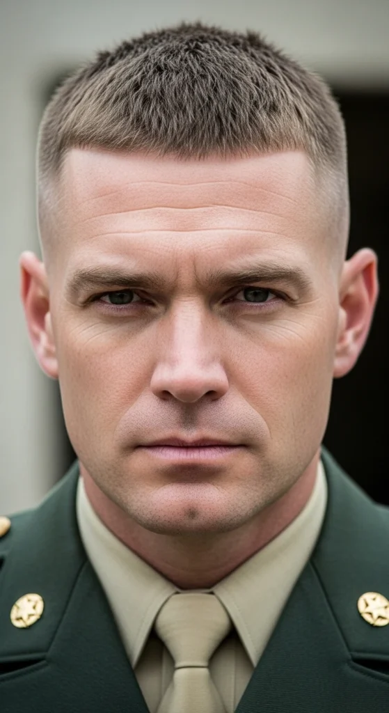 Military Crew Cut (Regulation Cut)