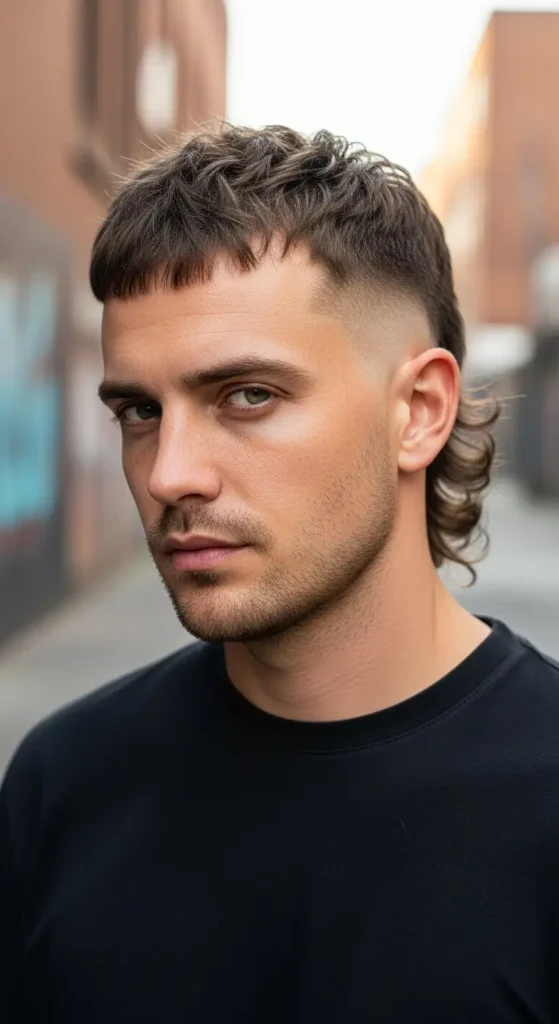 Modern Mullet Buzz Cut