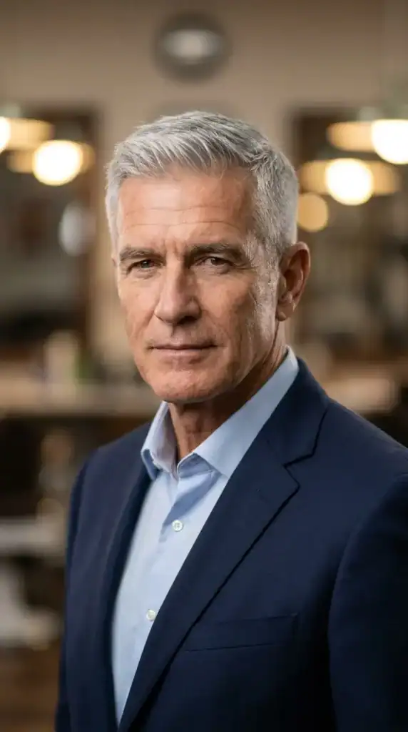 Crew Cut for Older Men