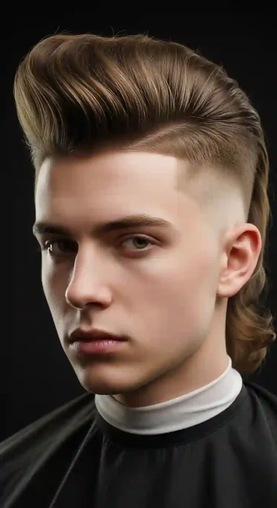 Pompadour Mullet
