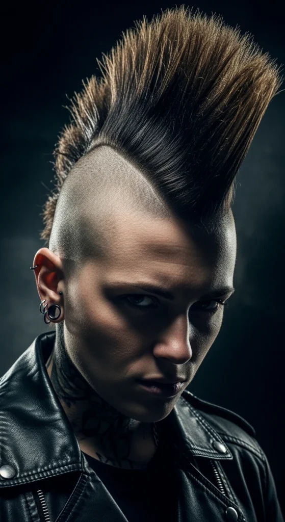 Punk Faux Hawk