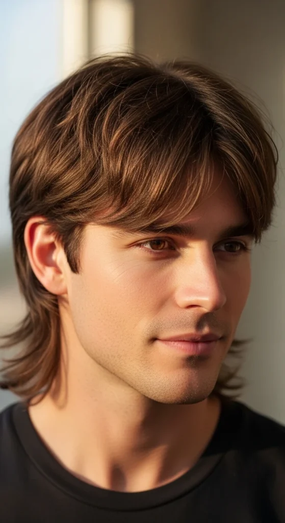 S-Shaped Curtain Hair