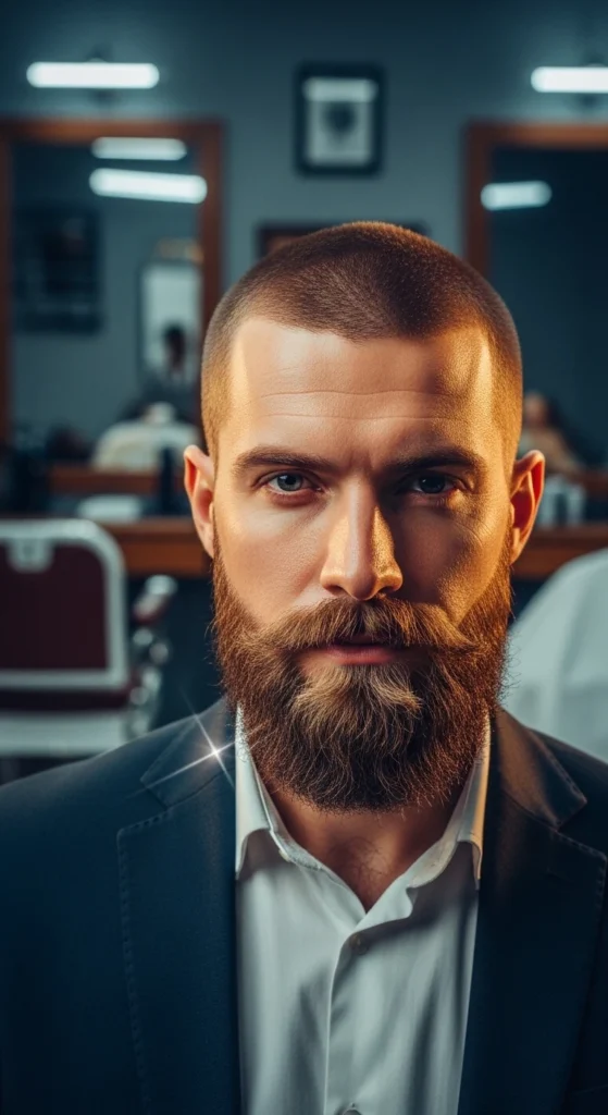 Short Boxed Beard (5–10mm)