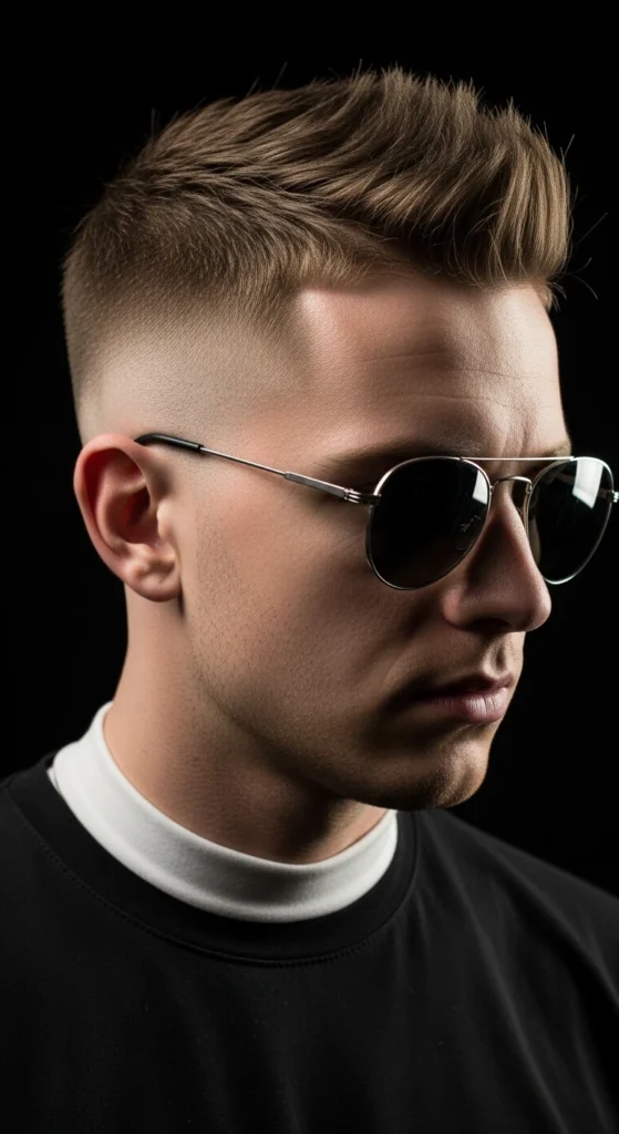 Short Spiky Faux Hawk