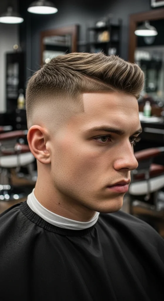 Short Textured Faux Hawk