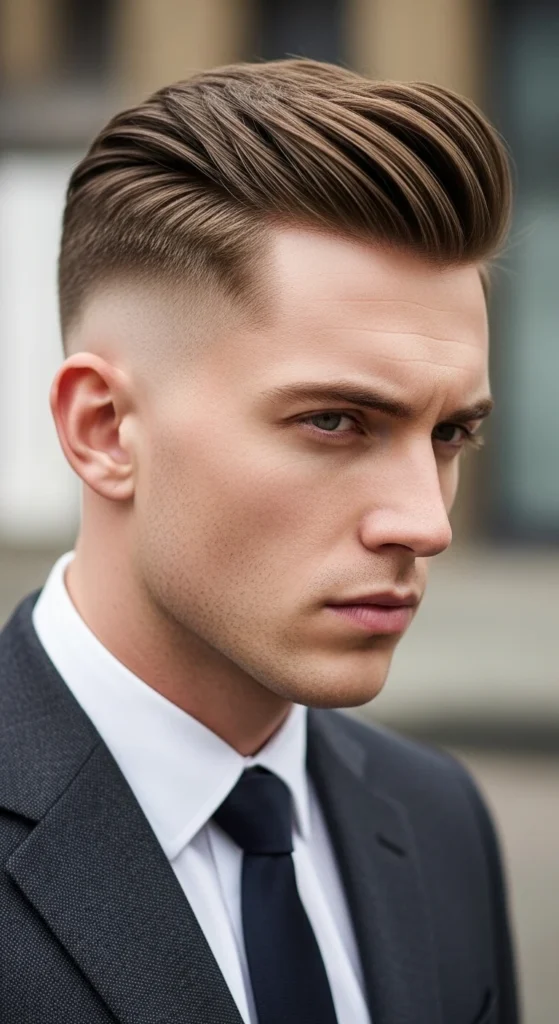 Side Part Skin Fade (Bald Fade)
