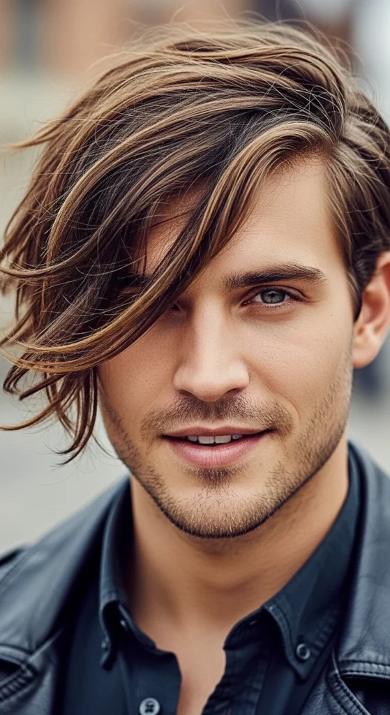 Side Swept Curtain Bangs