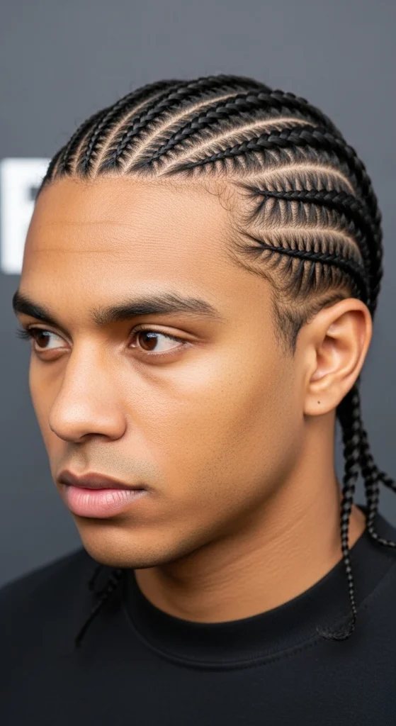 Slick Back Braids